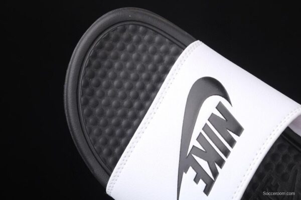 NIKE Benassi Dou Ultra Slid # PEACEMINUSONE same style # authentic slippers Life mixed Summer Beach slippers 818736-011 - Image 2