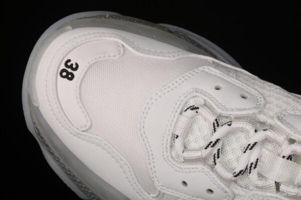Balenciaga Triple S 3.0 full-combination nitrogen crystal outsole W2FB29001 for retro casual running shoes - Image 9