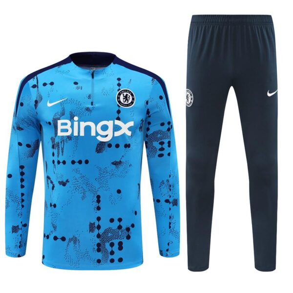 24/25 Chelsea Blue Half Zipper Jacket+Long Pants - Image 17