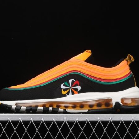 NIKE Air Max 97 new color matching air cushion running shoes CK9399-001
