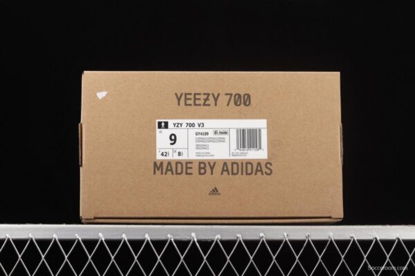 Adidas Yeezy 700V3 GY4109 Kanye coconut 700V3 caramel yellow running shoes - Image 9