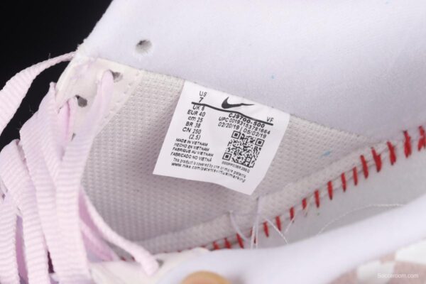 NIKE Air Force 1x 07 Low chessboard white and purple low-top casual board shoes CJ9700-500 - Image 5
