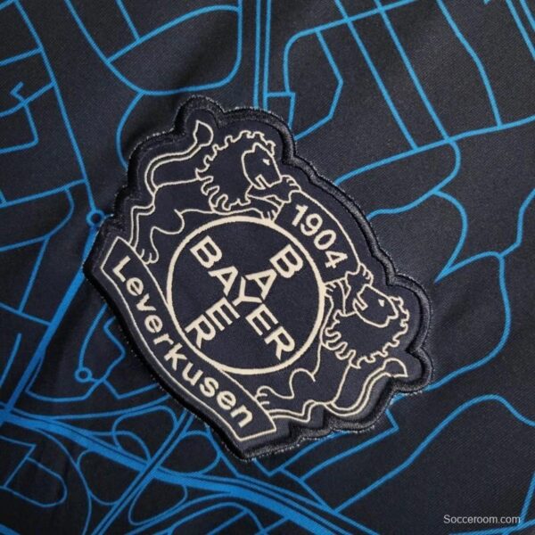 24/25 Bayer 04 Leverkusen Charcoal Blue Special Jersey - Image 6