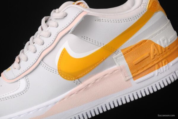 NIKE Air Force 1 ShAdidasow light weight heightened low-top 100-board shoes CQ9503-001 - Image 6