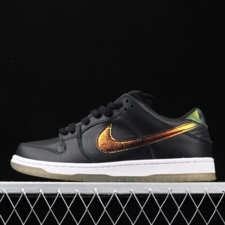 NIKE DUNK Low Pro SB Motorcycle Helmet chameleon gradual hook crystal bottom casual board shoes 304292-091