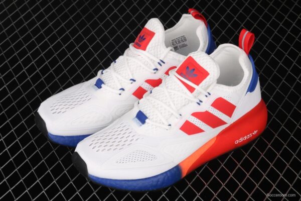 Adidas ZX 2K Boost FV8588 2020 summer new clover popcorn vintage running shoes - Image 10