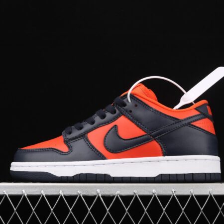 NIKE SB DUNK Low SP Fanta color matching head layer low side leisure sports board shoes CU1727-800