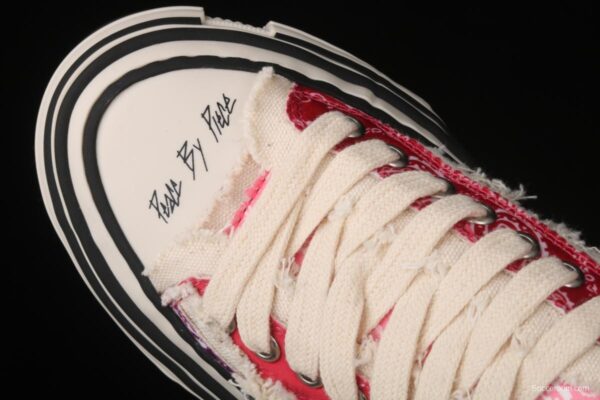 IMPACT x VESSEL G.O.P. LOW deconstructs overlapping thick-soled cork low-side high canvas vulcanized board shoes - Image 7