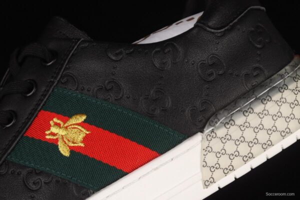 Gucci Ace White embroidered little bee board shoes - Image 7
