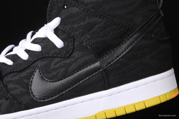 NIKE SB Zoom DUNK High PRO QS skateboard shoes with high uppers 305050-034 - Image 6