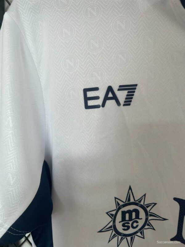 24/25 SS Napoli Away White Jersey - Image 8