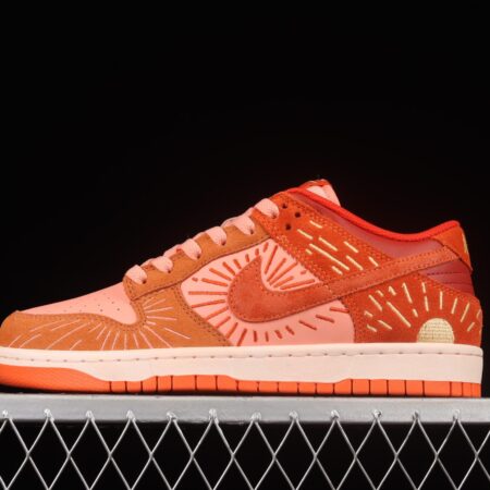 NIKE DUNK Low NH Orange-Crimson sunflower retro low-top leisure sports skateboard shoes DO6723-800