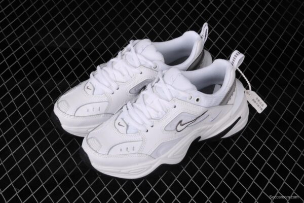 NIKE M2K Tekno white and gray color retro sports daddy shoes BQ3378-100 - Image 7
