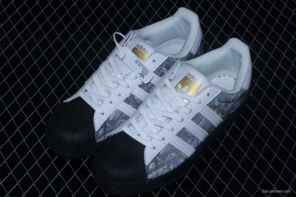 Adidas Originals Superstar FV2820 shell head printed with logo 3M reflective classic sports shoes - Image 10