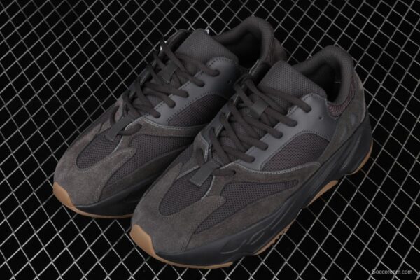 Adidas Yeezy Boost 700V2 Utility Black FV5304 Kanye Coconut 7003M reflective black rubber running shoes BASF popcorn - Image 12