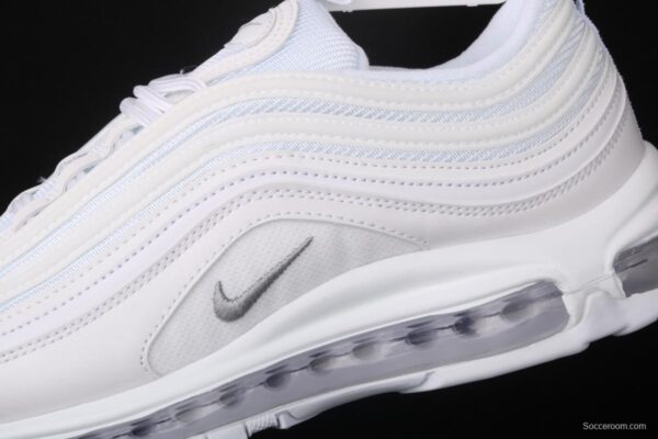 NIKE Air Max 973M reflective all-white bullet air cushion running shoes 921826-101 - Image 6