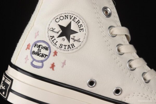 Converse Chuck 70 embroidered Star High Top Leisure Board shoes 572431C - Image 6