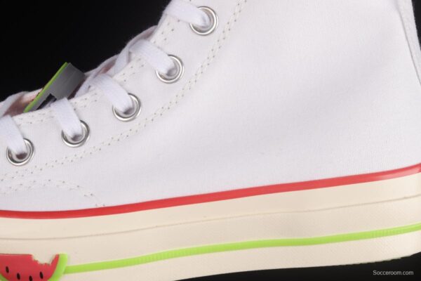 Converse Chuck 70 Hi Fruit Platter Watermelon Red High Top Casual Sneakers A02297C - Image 8