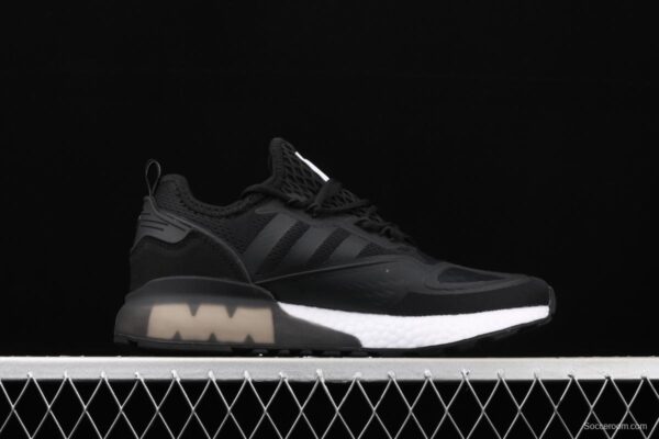 Adidas ZX 2K Boost FV7476 2020 summer new clover popcorn vintage running shoes - Image 15
