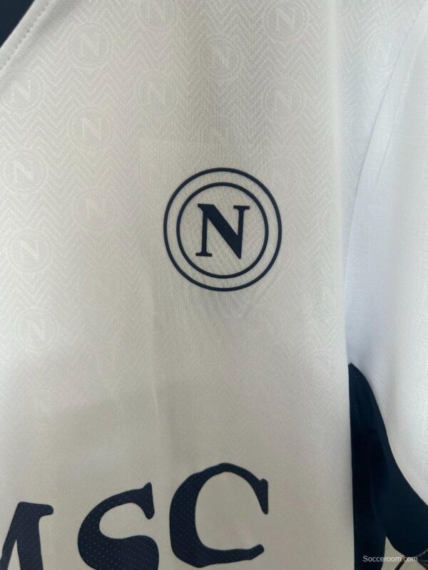 24/25 SS Napoli Away White Jersey - Image 6