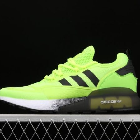 Adidas ZX 2K Boost FV7465 2020 summer new clover popcorn vintage running shoes