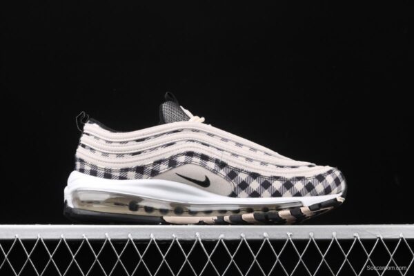 NIKE Air Max 97 Premium checkerboard retro bullet trend air cushion casual running shoes 312834-201 - Image 14