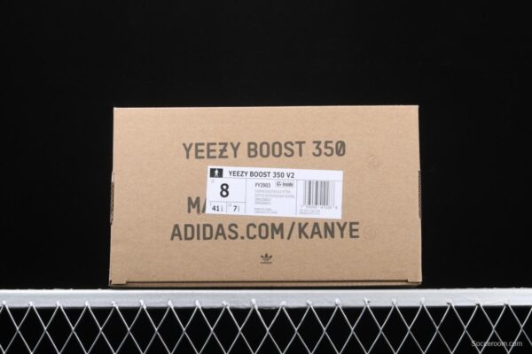 Adidas Yeezy Boost 350V2 Cinder FY2903 Darth Coconut 350 second generation hollowed-out side transparent rubber black angel color - Image 12