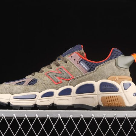Salehe Bembury x New Balance 574 Yurt Versace director co-signed retro casual running shoes MS574YSB