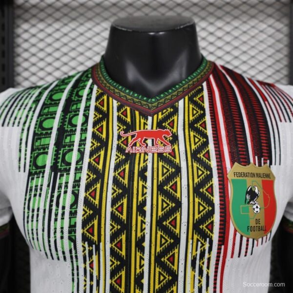Player Version 2024 Mali Home White Jersey - Image 7