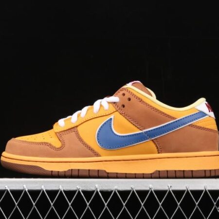 NIKE DUNK Low Newcastle Brown Ale TS with the same yellow beer super-limited color matching Newscale low-top skateboard shoes 313170-741