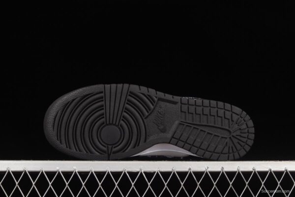 NIKE SB DUNK Low Black Paisley Black and White Panda Cashew Flower SB Buckle Shredded Backboard Fashion Casual Sneakers DH4401-100 - Image 14