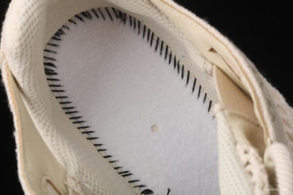 Stussy x NIKE Air Zoom Spiridon Caged 2 Spieli prison East cage 2 generation milky white linen black cloth CQ5486-200 - Image 4