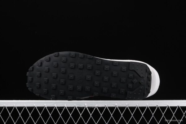 Sacai x NIKE LVD Waffle Daybreak co-signed catwalk style net gauze leather splicing double hook Swoosh running shoes BV0073-700 - Image 12