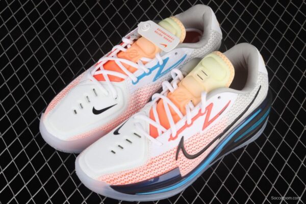 NIKE Air Zoom G.T.Cut EP White Orange Color matching Series Basketball shoes CZ0176-101 - Image 10