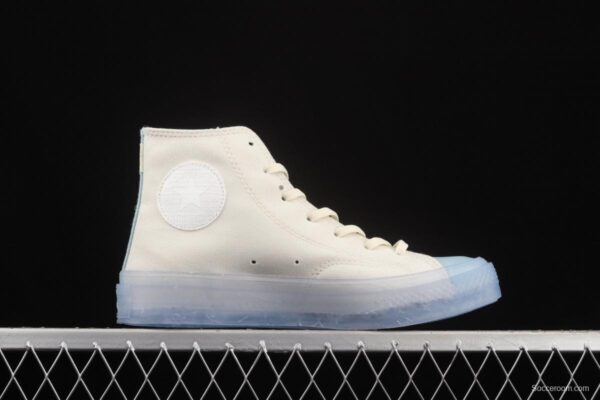 Converse Chuck Taylor All Star 1970's environmental protection series transparent jelly sole high top casual canvas shoes 171662C - Image 14