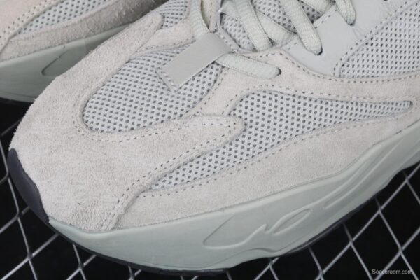 Adidas Yeezy Boost 700 Salt EG7487 Kanye Coconut 700Sea Salt spray running shoes 3M reflective - Image 5