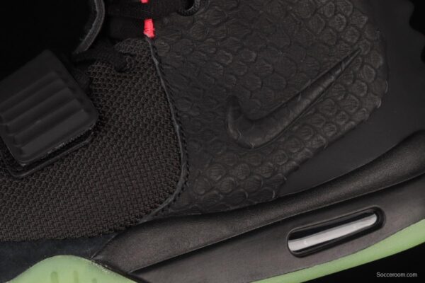 NIKE Yeezy 2 NRG Kanye West limited edition black coconut black rose Kanye shoes 508214-006 - Image 9