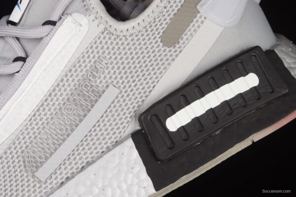 Adidas NMD_R1 SPECTOO FZ3206 elastic knitted running shoes - Image 5
