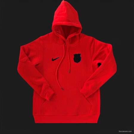 24/25 Barcelona Navy/Red/Black/Beige/Grey Hoodie WIth Black Badge