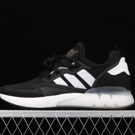 Nasa x Adidas ZX 2K Boost H00102 joint clover popcorn vintage running shoes