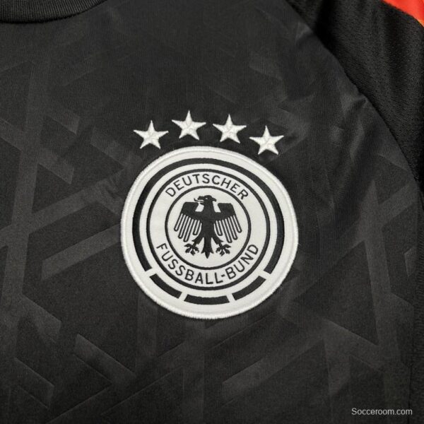 2024 Germany Black Pre-match Training Jersey - Image 4