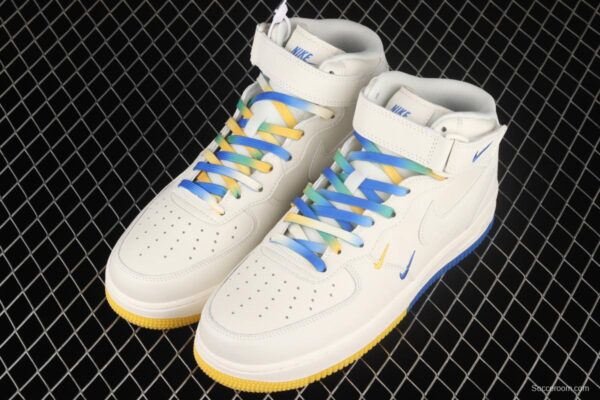 NIKE Air Force 1' 07 Mid Su19 3M reflective medium-top casual board shoes GT5663-306 - Image 10