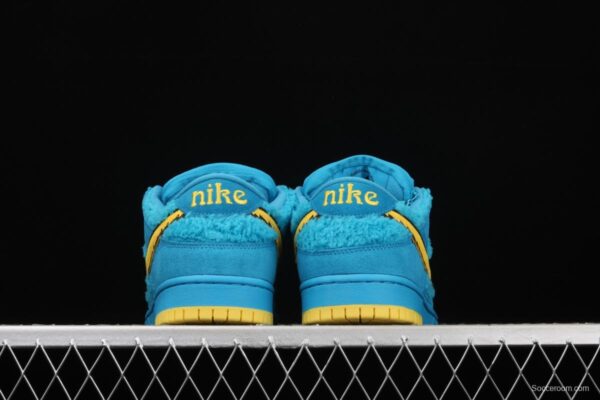 Grateful DeAdidas x NIKE SB DUNK Low Yellow Bear joint style blue and yellow bear sports skateboard shoes CJ5378-400 - Image 13
