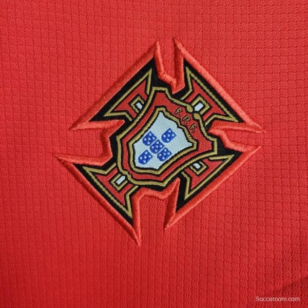 2024 Kids Portugal Home Jersey - Image 5