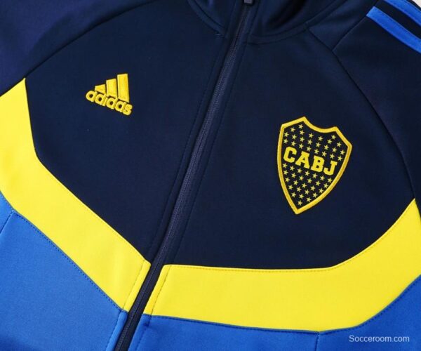24/25 Boca Juniors Navy/Blue Full Zipper Jacket +Long Pants - Image 9