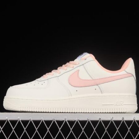 NIKE Air Force 1'07 Low White Pink Low Casual Sneakers CQ5059-106