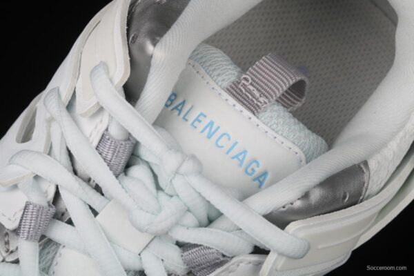 Balenciaga Sneaker Tess s.Gomma Res BI ALV/TIS EFF NUBUK/TIS E 2020 latest color matching trend running shoes W3AC49045 - Image 8