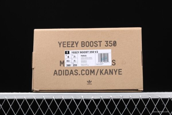 Adidas Yeezy 350 Boost V2 FU9161 Darth Coconut 350 second generation beard white hollowed-out angel color - Image 2
