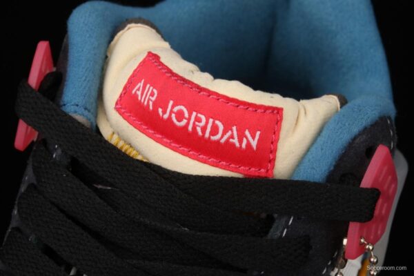 Union x NIKE Air Jordan 4 basketball shoes DC9533-001 - Image 8