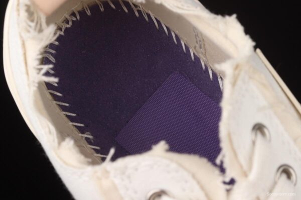 IMPACT x VESSEL G.O.P. LOW deconstructs S20XC01W for high canvas vulcanized board shoes with overlapping thick soles and low sides - Image 4